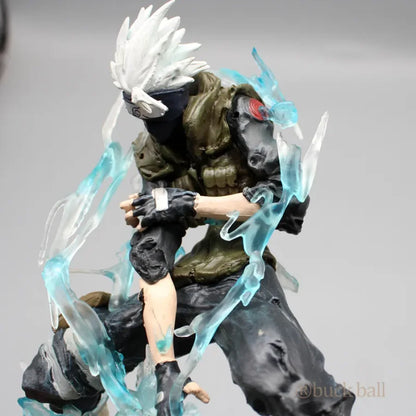 Naruto Shippuden - Uchiha Obito E Hatake Kakashi Action Figure Con Effetto Motion Blur
