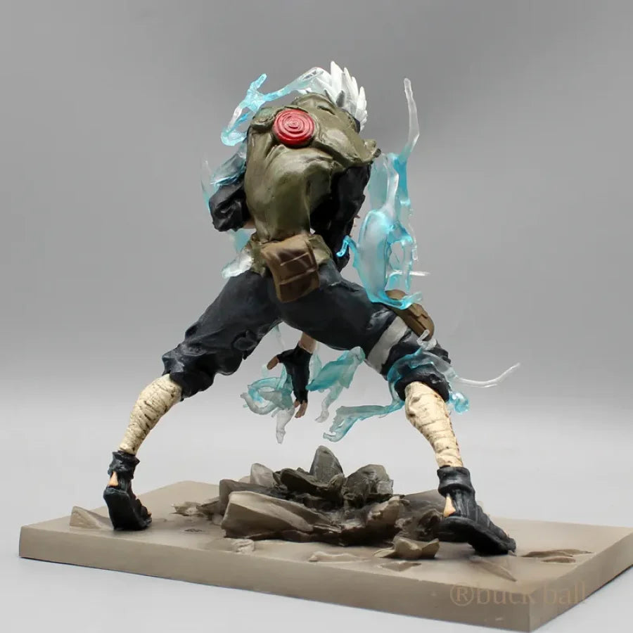 Naruto Shippuden - Uchiha Obito E Hatake Kakashi Action Figure Con Effetto Motion Blur