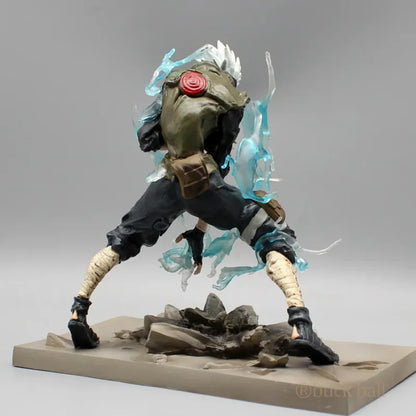 Naruto Shippuden - Uchiha Obito E Hatake Kakashi Action Figure Con Effetto Motion Blur