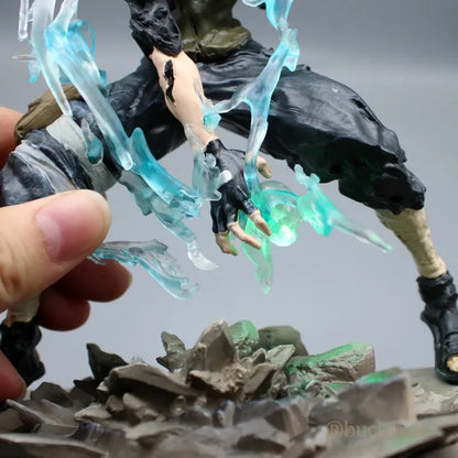 Naruto Shippuden - Uchiha Obito E Hatake Kakashi Action Figure Con Effetto Motion Blur