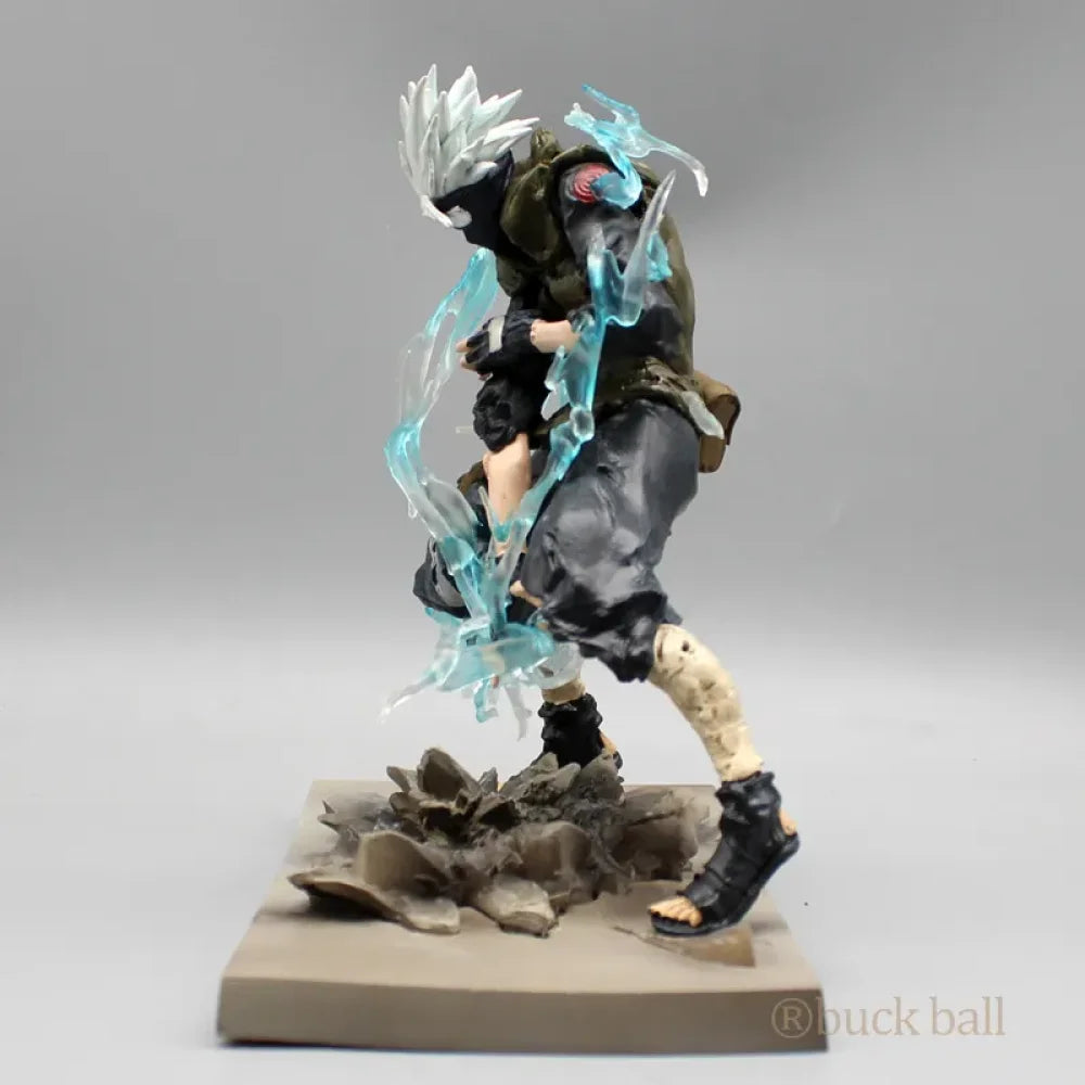 Naruto Shippuden - Uchiha Obito E Hatake Kakashi Action Figure Con Effetto Motion Blur