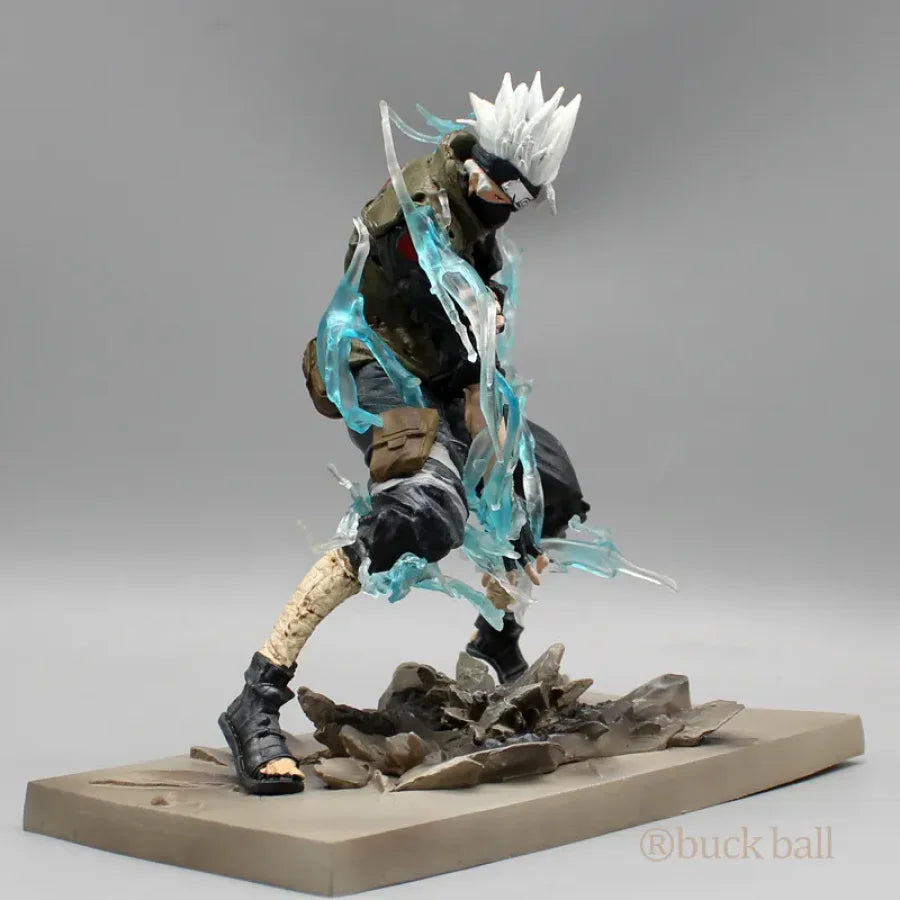 Naruto Shippuden - Uchiha Obito E Hatake Kakashi Action Figure Con Effetto Motion Blur
