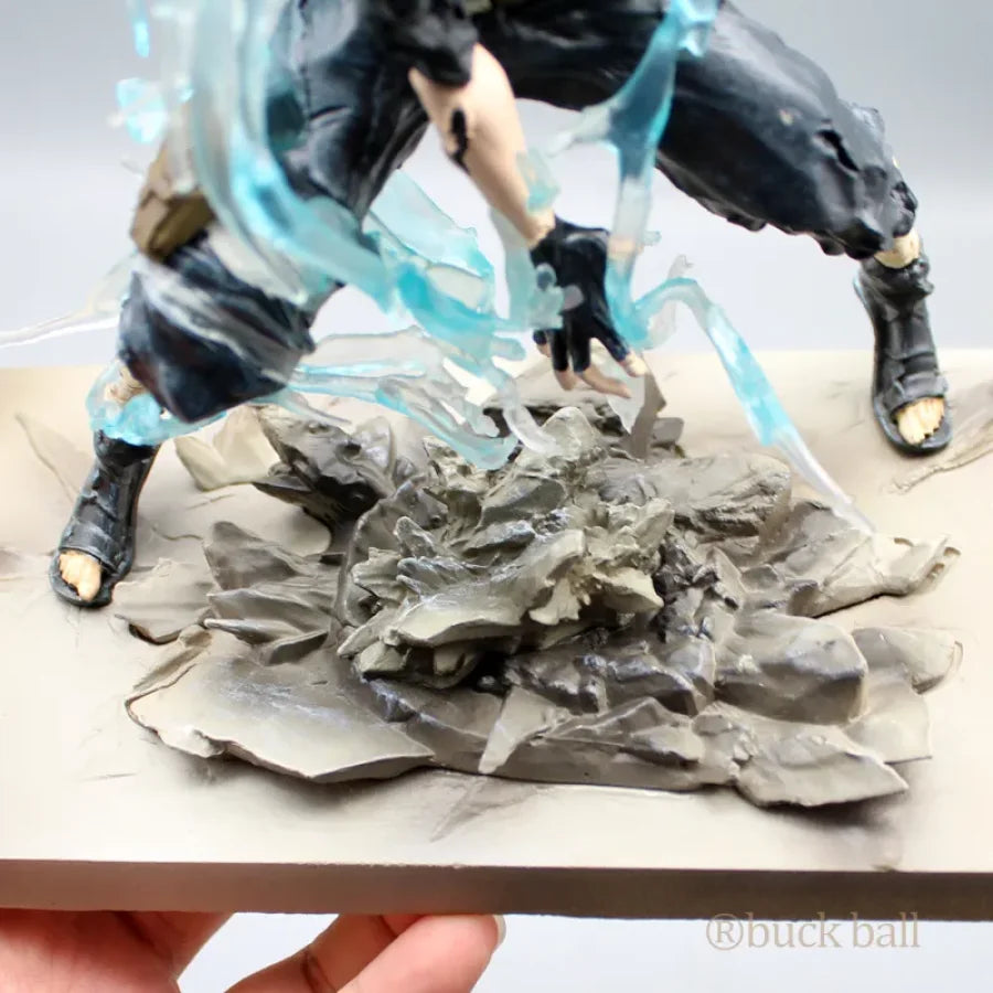 Naruto Shippuden - Uchiha Obito E Hatake Kakashi Action Figure Con Effetto Motion Blur