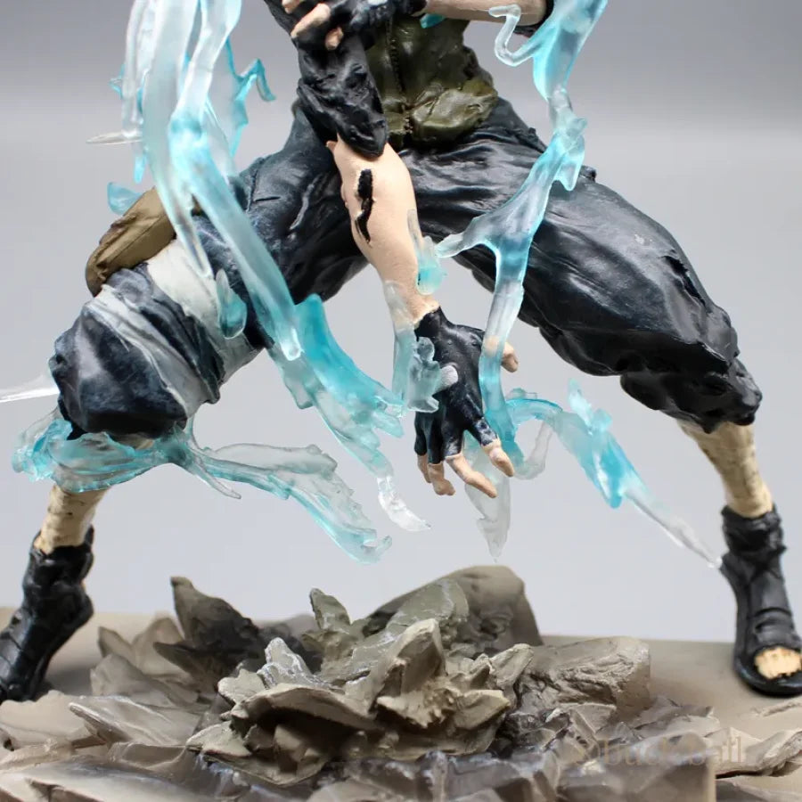 Naruto Shippuden - Uchiha Obito E Hatake Kakashi Action Figure Con Effetto Motion Blur