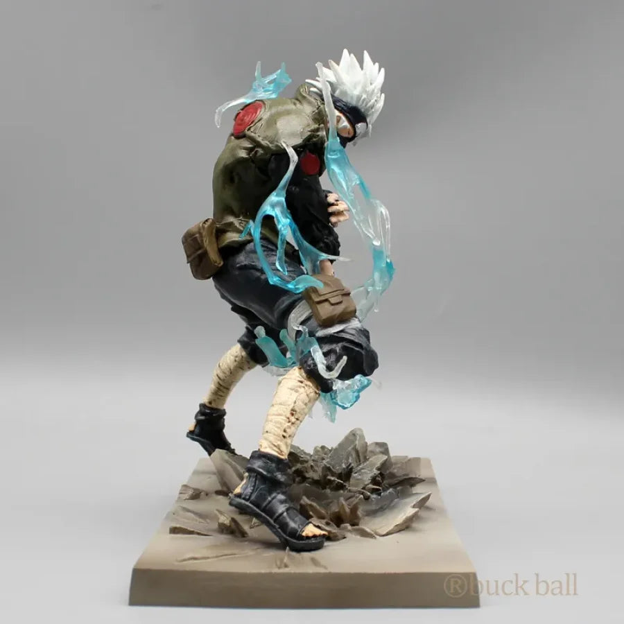 Naruto Shippuden - Uchiha Obito E Hatake Kakashi Action Figure Con Effetto Motion Blur
