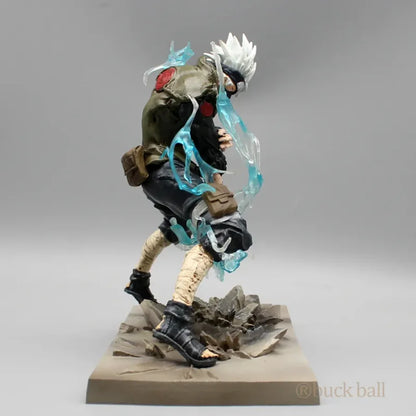 Naruto Shippuden - Uchiha Obito E Hatake Kakashi Action Figure Con Effetto Motion Blur