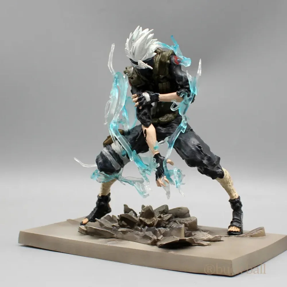 Naruto Shippuden - Uchiha Obito E Hatake Kakashi Action Figure Con Effetto Motion Blur