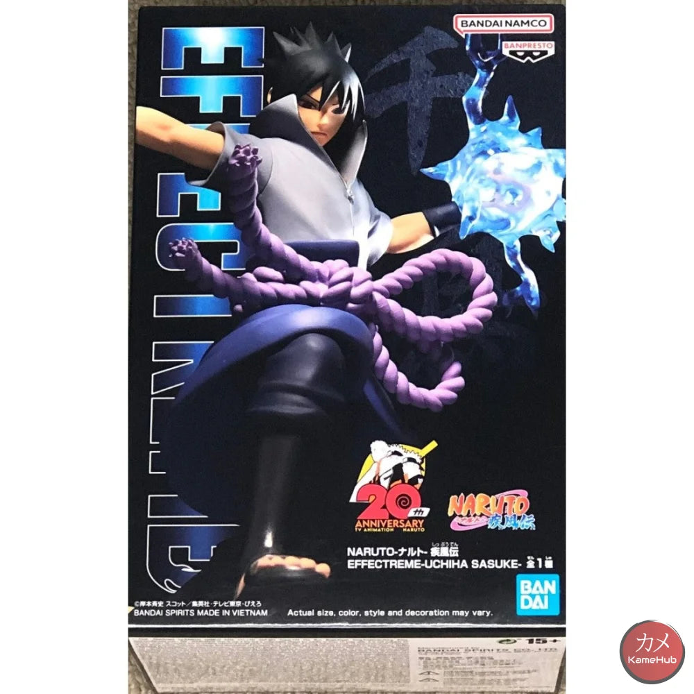 Naruto Shippuden - Uchiha Sasuke Action Figure Bandai Banpresto Effectreme