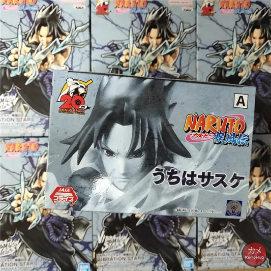 Naruto Shippuden - Uchiha Sasuke Originale Bandai Banpresto Vibration Stars Novità Action Figure