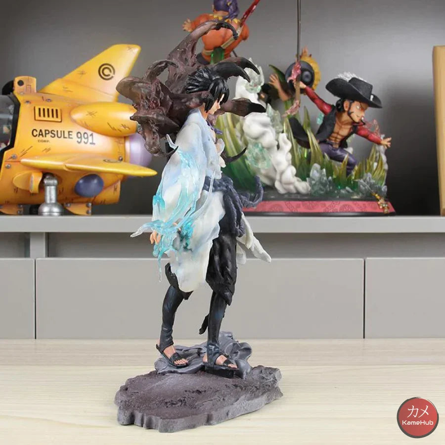 Naruto Shippuden - Uchiha Sasuke Action Figure Con Effetto Motion Blur