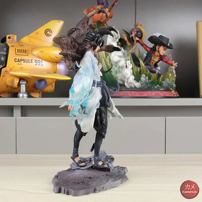 Naruto Shippuden - Uchiha Sasuke Action Figure Con Effetto Motion Blur