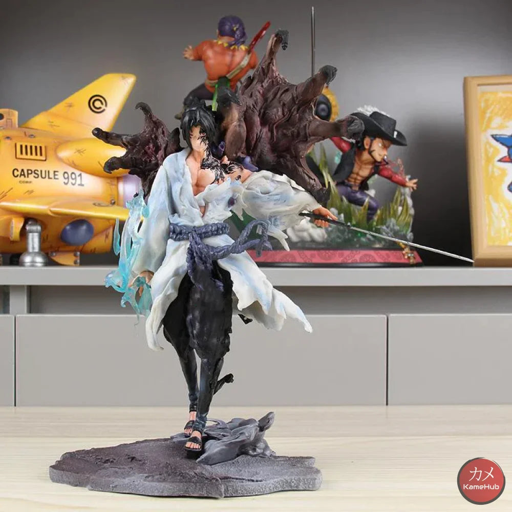 Naruto Shippuden - Uchiha Sasuke Action Figure Con Effetto Motion Blur