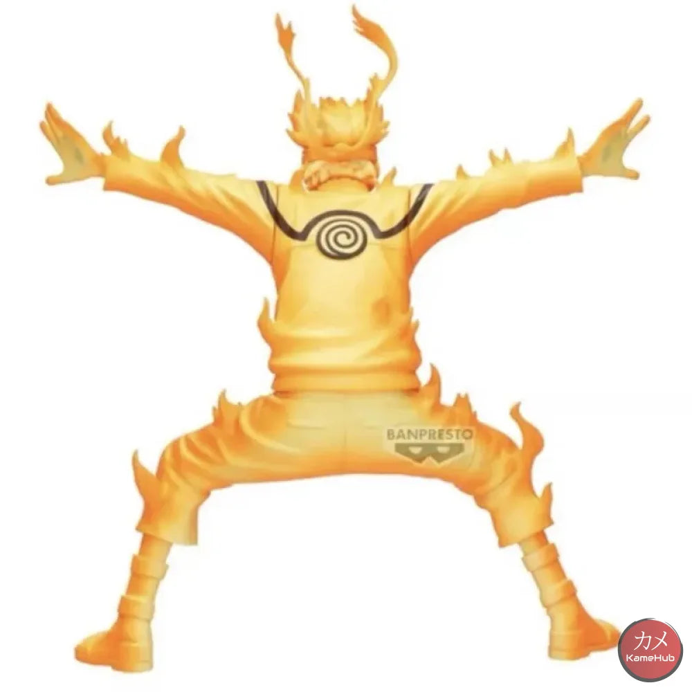 Naruto Shippuden - Uzumaki Naruto Action Figure Bandai Banpresto Grandista - Uzumaki Naruto 21cm - Action Figure