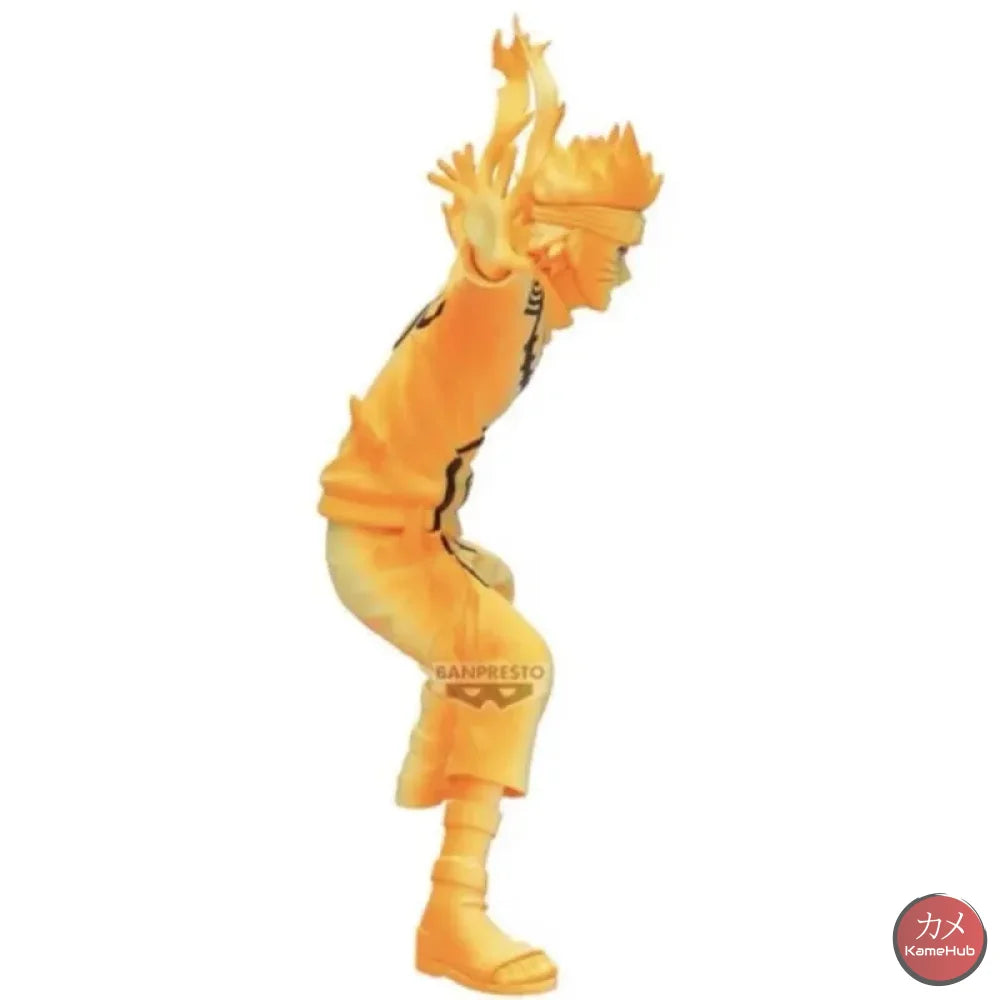 Naruto Shippuden - Uzumaki Naruto Action Figure Bandai Banpresto Grandista - Uzumaki Naruto 21cm - Action Figure