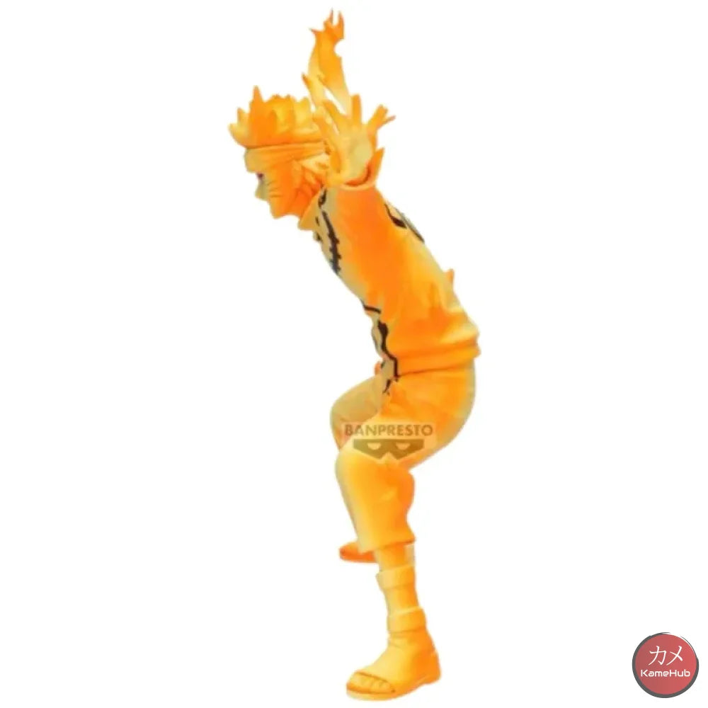 Naruto Shippuden - Uzumaki Naruto Action Figure Bandai Banpresto Grandista - Uzumaki Naruto 21cm - Action Figure