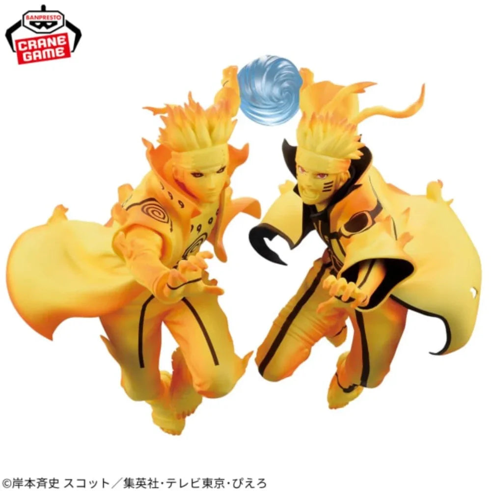 Naruto Shippuden - Uzumaki Naruto e Namikaze Minato Action Figure Bandai Banpresto - Action Figure