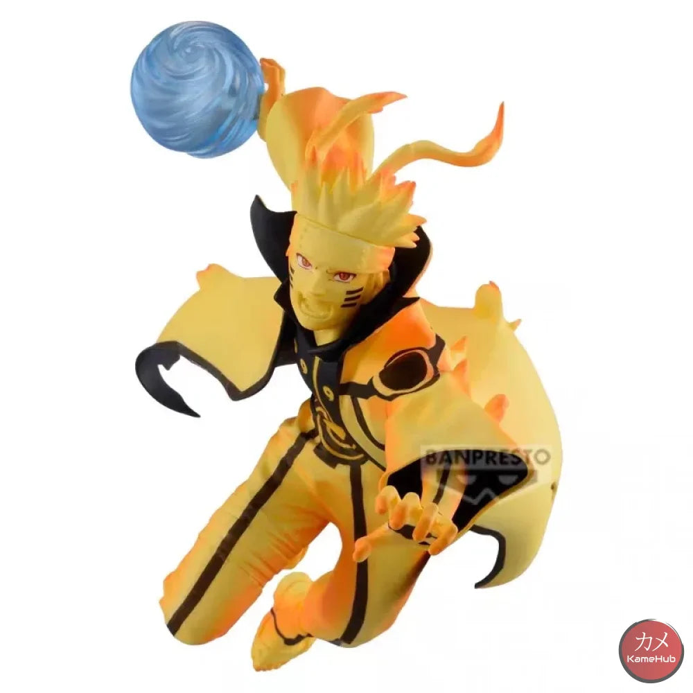 Naruto Shippuden - Uzumaki Naruto e Namikaze Minato Action Figure Bandai Banpresto - Uzumaki Naruto 18cm - Action Figure