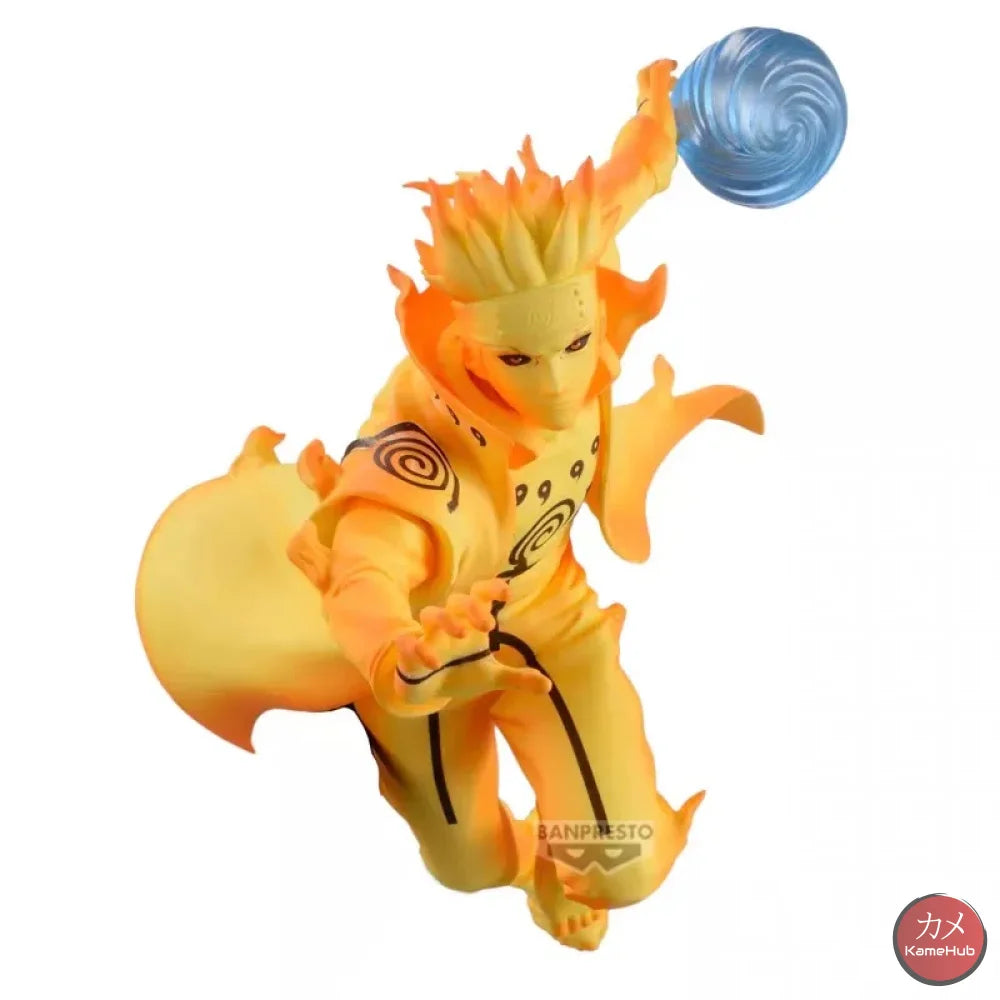 Naruto Shippuden - Uzumaki Naruto e Namikaze Minato Action Figure Bandai Banpresto - Namikaze Minato 18cm - Action
