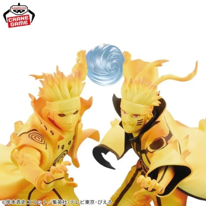 Naruto Shippuden - Uzumaki Naruto e Namikaze Minato Action Figure Bandai Banpresto - Action Figure