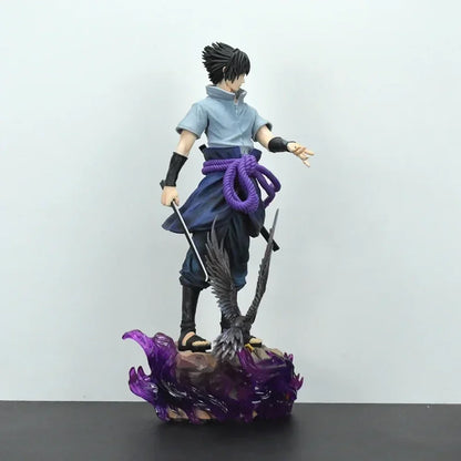 Naruto Shippuden - Uzumaki Naruto e Uchiha Sasuke Action Figure - Action Figure