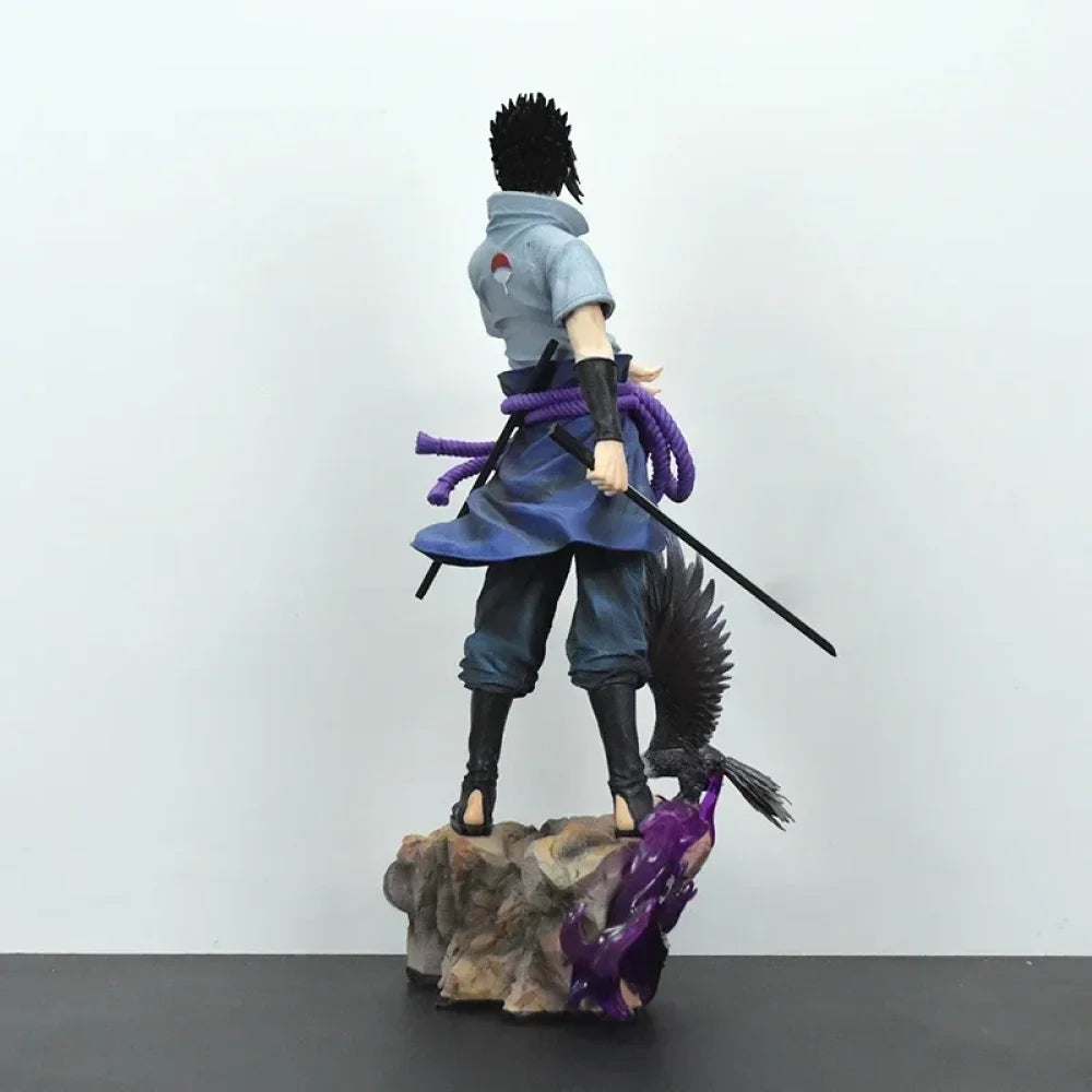 Naruto Shippuden - Uzumaki Naruto e Uchiha Sasuke Action Figure - Action Figure