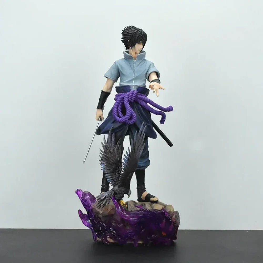 Naruto Shippuden - Uzumaki Naruto e Uchiha Sasuke Action Figure - Action Figure