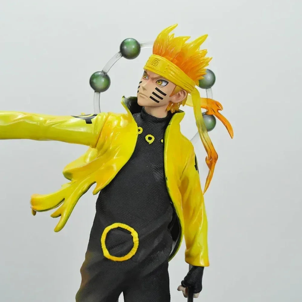 Naruto Shippuden - Uzumaki Naruto e Uchiha Sasuke Action Figure - Action Figure