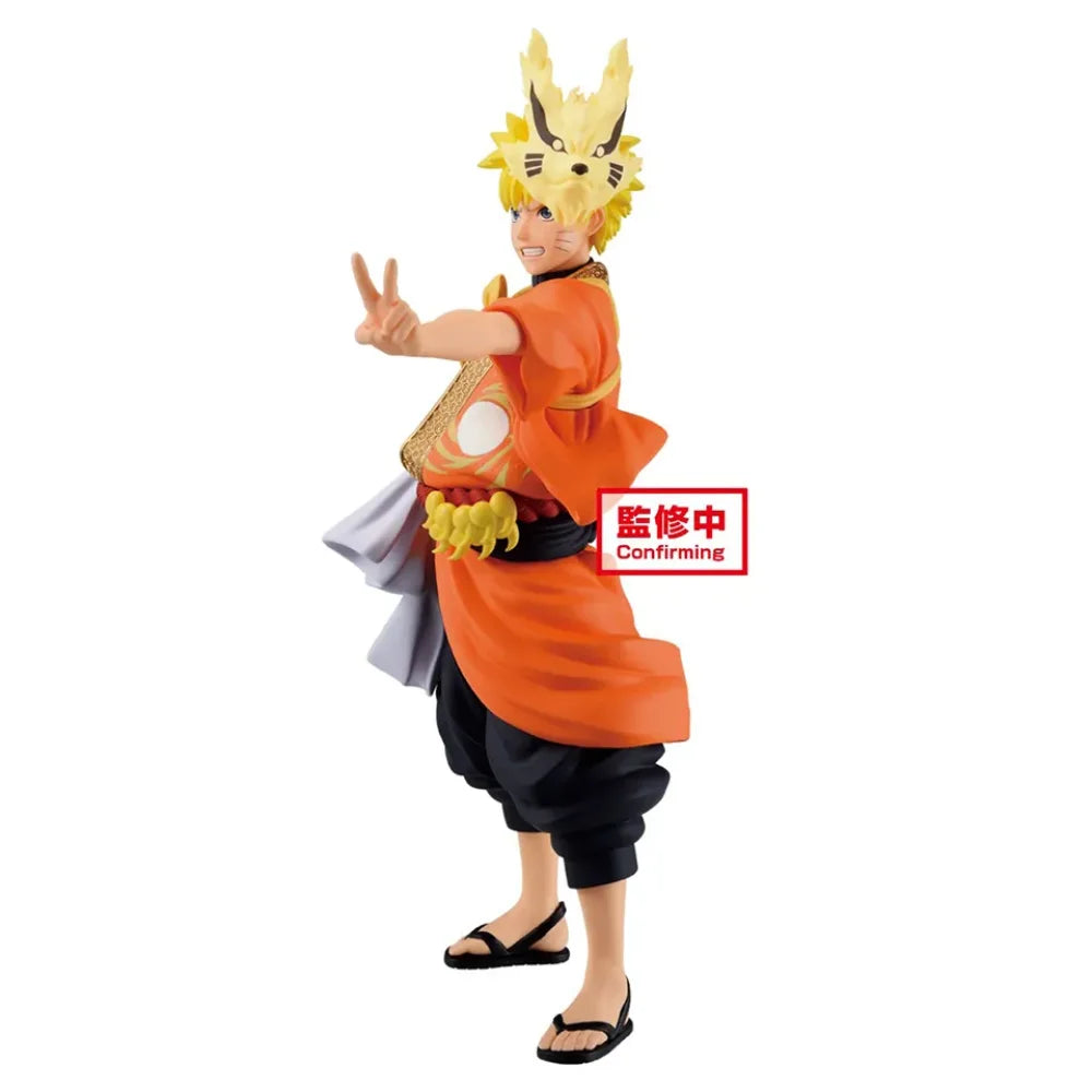 Naruto Shippuden - Uzumaki E Uchiha Sasuke Originale Bandai Banpresto Action Figure