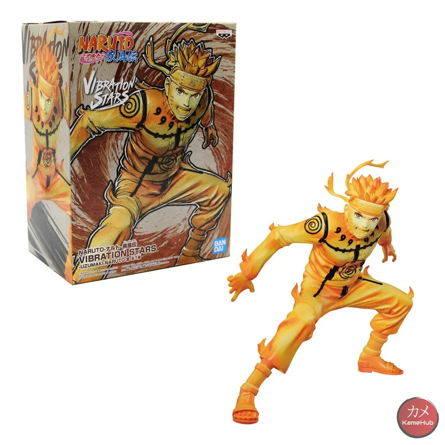 Naruto Shippuden - Uzumaki Iii Originale Bandai Banpresto Vibration Stars Action Figure