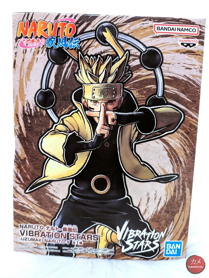 Naruto Shippuden - Uzumaki V Action Figure Bandai Banpresto Vibration Stars