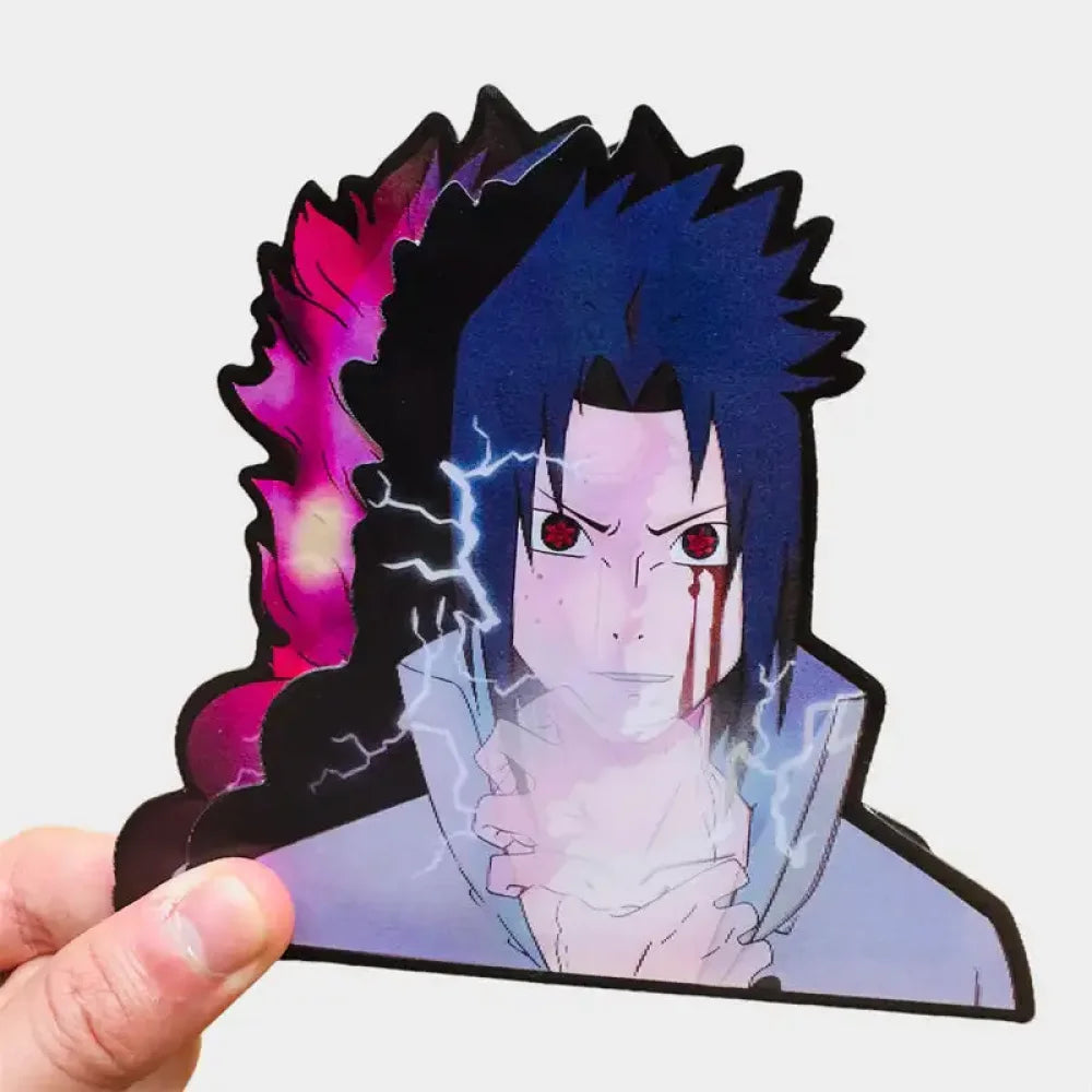 Naruto Shippuden - Vari Personaggi 3D Sticker Effetto Motion Lenticolare Accessori
