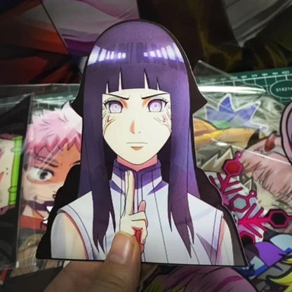 Naruto Shippuden - Vari Personaggi 3D Sticker Effetto Motion Lenticolare Accessori