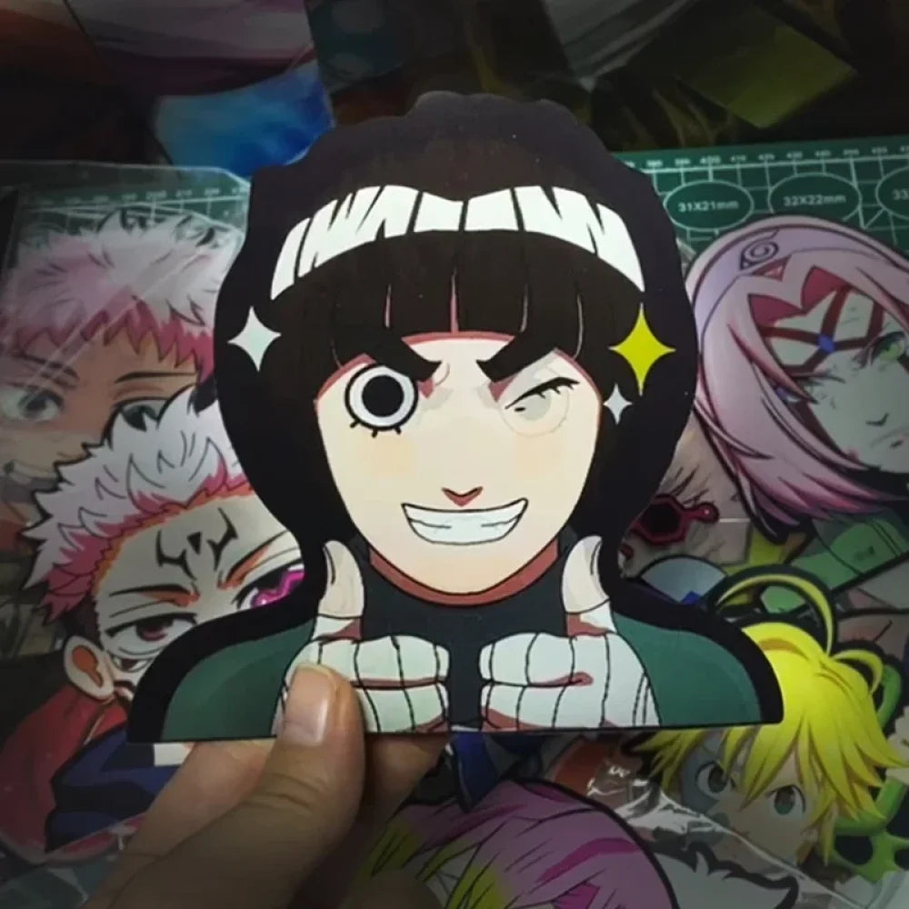 Naruto Shippuden - Vari Personaggi 3D Sticker Effetto Motion Lenticolare Accessori