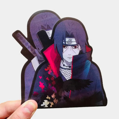 Naruto Shippuden - Vari Personaggi 3D Sticker Effetto Motion Lenticolare Accessori