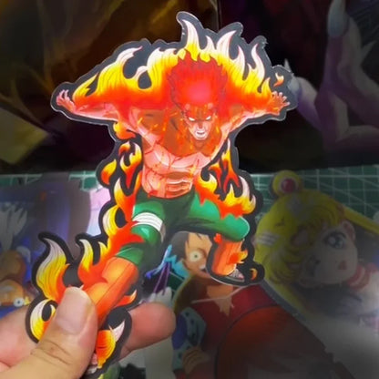 Naruto Shippuden - Vari Personaggi 3D Sticker Effetto Motion Lenticolare Accessori