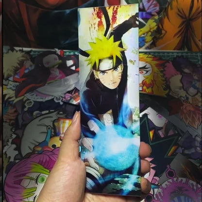 Naruto Shippuden - Vari Personaggi 3D Sticker Effetto Motion Lenticolare Accessori