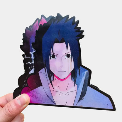 Naruto Shippuden - Vari Personaggi 3D Sticker Effetto Motion Lenticolare Accessori