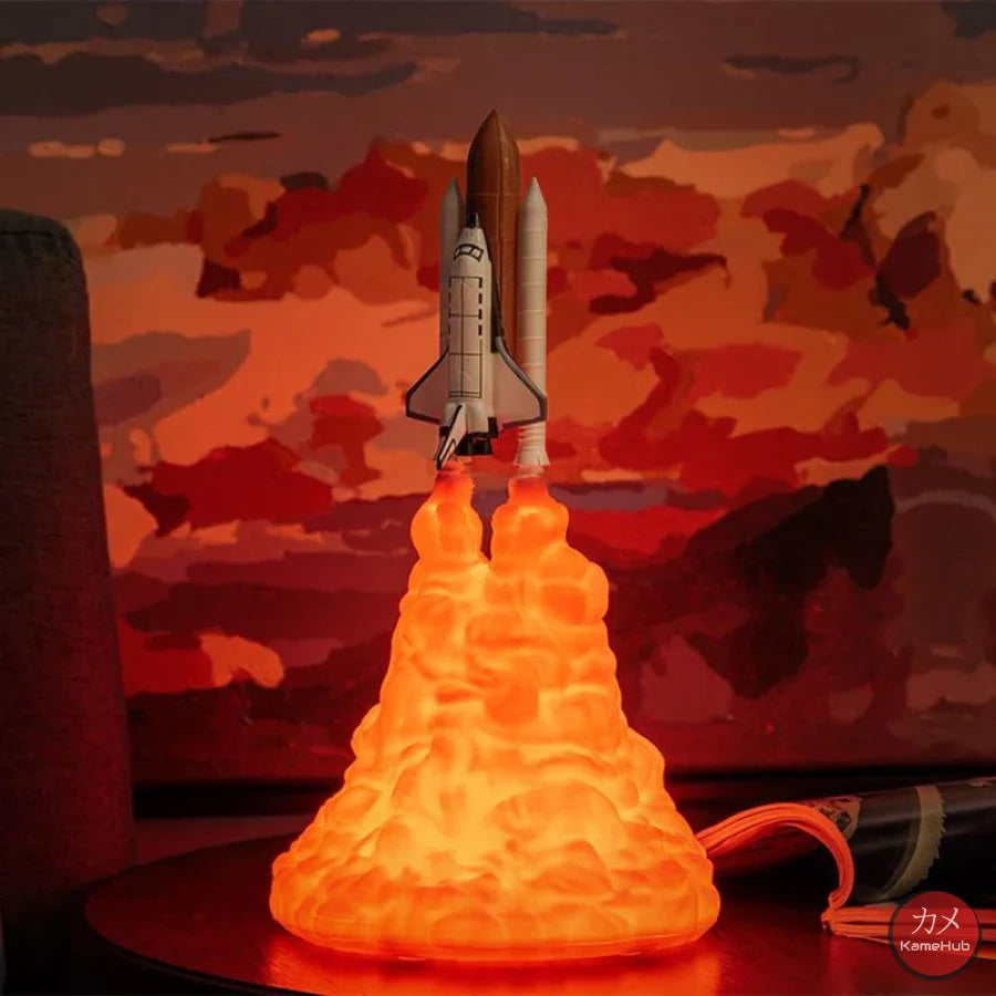 Nasa - Space Shuttle Lampada Razzo Led Gadget