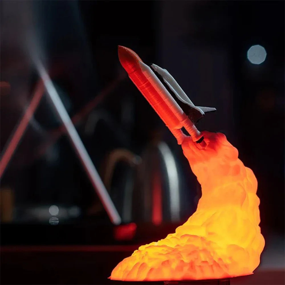 Nasa - Space Shuttle Lampada Razzo Led Gadget