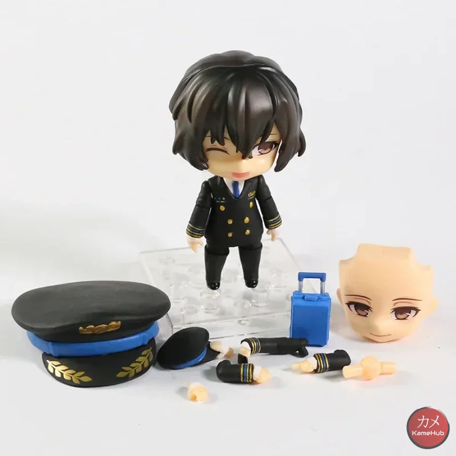 Nendoroid #1414 - Bungo Stray Dogs Osamu Dazai Versione Pilota Action Figure 1414