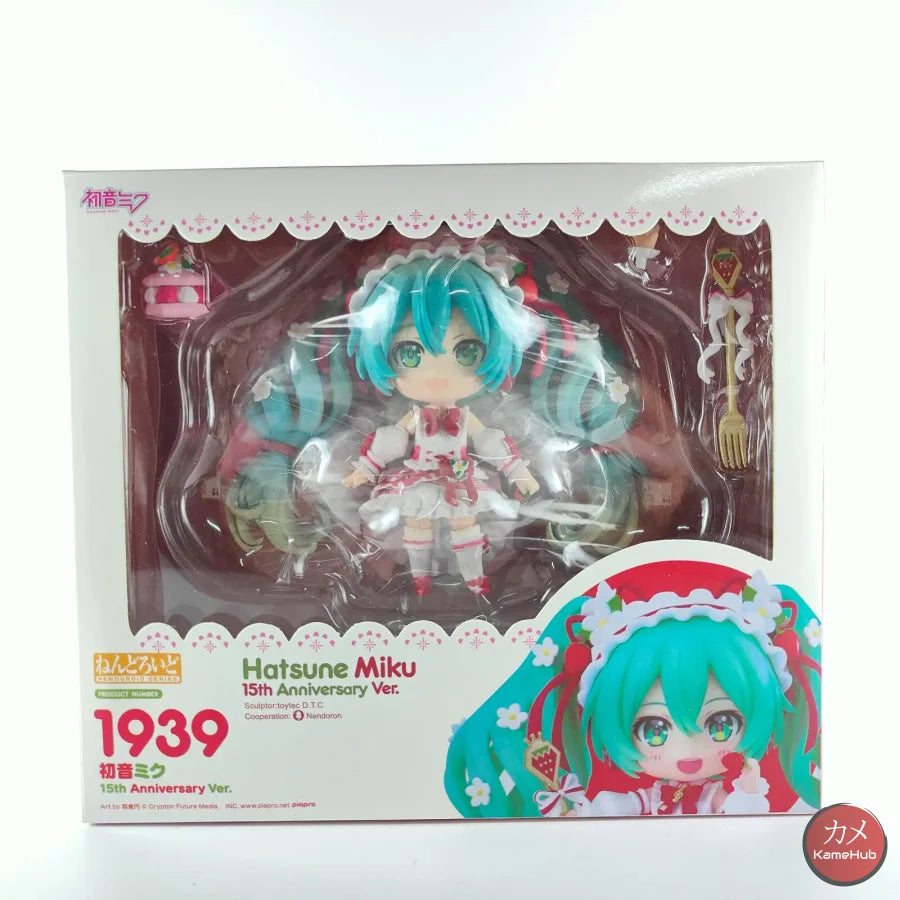 Nendoroid #1939 - Vocaloid Hatsune Miku 15Th Anniversary Version Action Figure 1939