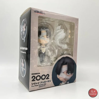 Nendoroid #2002 - Attack On Titan / Shingeki No Kyojin Levi Ackerman Action Figure 2002