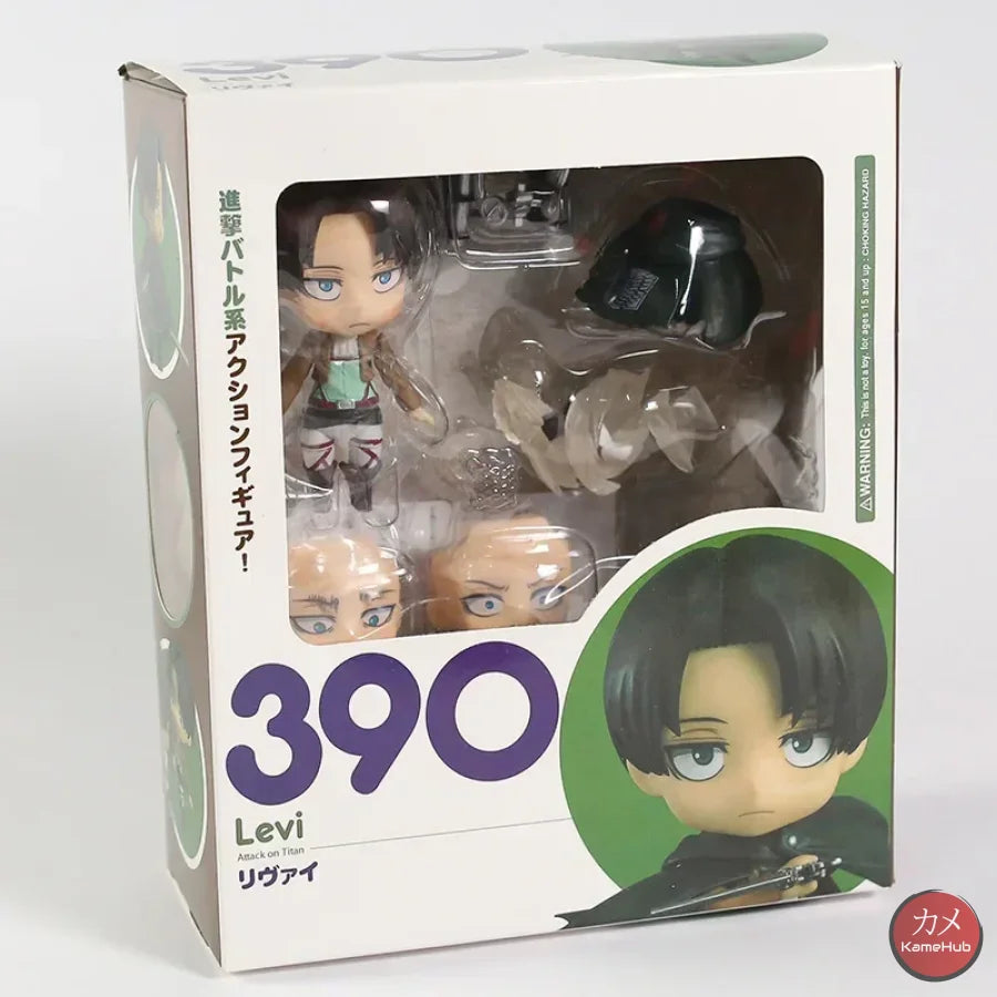 Nendoroid #390 - Attack On Titan / Shingeki No Kyojin Levi Ackerman Action Figure 390