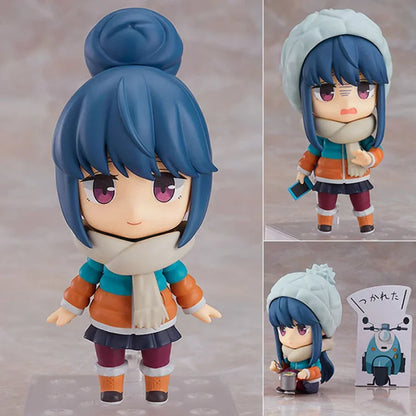 Nendoroid #981-Dx - Laid Back Camp △ Shima Rin Action Figure