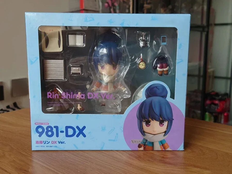 Nendoroid #981-Dx - Laid Back Camp △ Shima Rin Action Figure