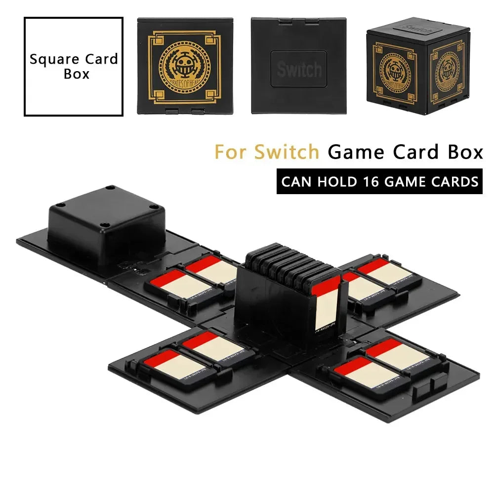 Nintendo Switch - Box Porta Giochi Di Vari Anime / Videogiochi Gadget