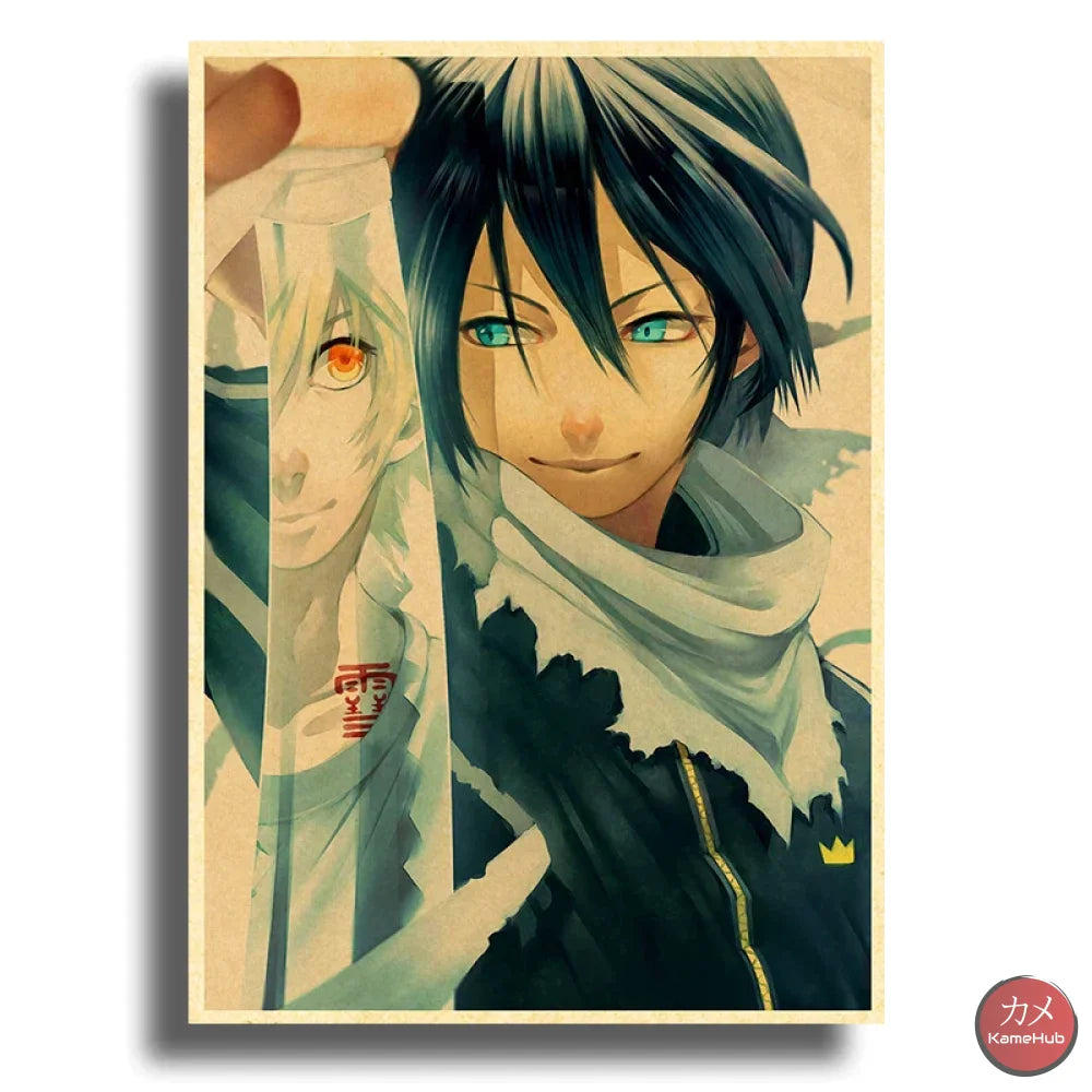 Noragami - Anime Poster Aesthetic In A3 Hd 2 / Formato (42X30Cm)