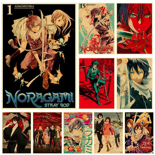Noragami - Anime Poster Aesthetic In A3 Hd