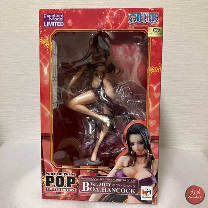 One Piece - Boa Hancock Action Figure Megahouse P.o.p 3D2Y Edizione Limitata 23Cm