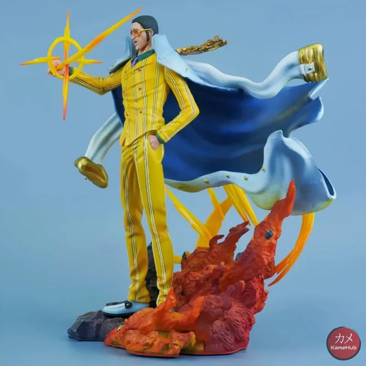 One Piece - Borsalino Kizaru Action Figure con Led - Kizaru 28cm / Sì - Action Figure